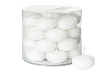 Flytljus Vit Ø5x3cm 10-pack