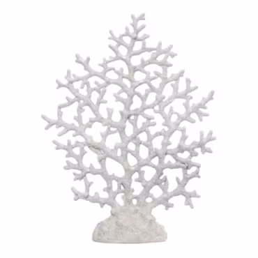 Korall Smal Vit Poly 33 cm