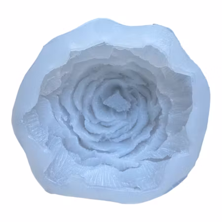 Silikonform Liten pion ca 7x4 cm