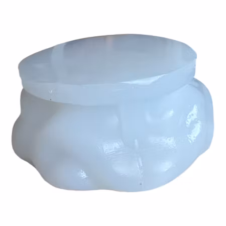 Silikonform pion rejäl 9x4,5 cm