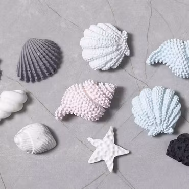 Silikonformar snäckor och musslor