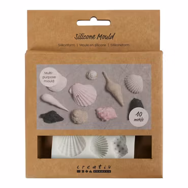 Silikonform snäcka och skal