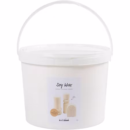5 kg Sojavax För fristående ljus, cream