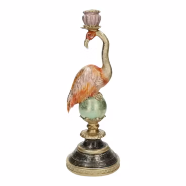 Flamingo ljusstake 43 cm