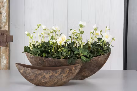 Kruka Gondol Rost 55 cm