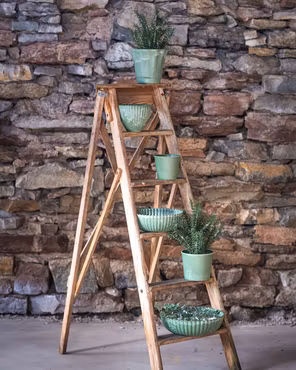 Kruka Flounce Grön återanvänd plast Ø20cm