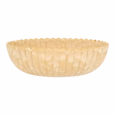 Skål Romantik Gul återanvänd plast Ø30cm