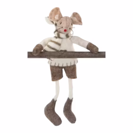 Magnetmus pojke beige 16 cm