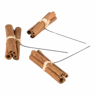 Kanelbunt Trådad Natur 8cm