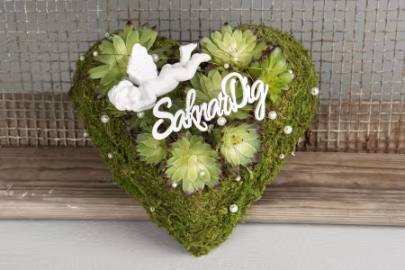 Stick Änglar Sovande Vita 6cm