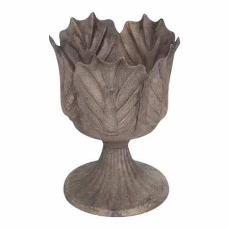 Kruka Utomhus Blad Mini Metall Ø11 cm