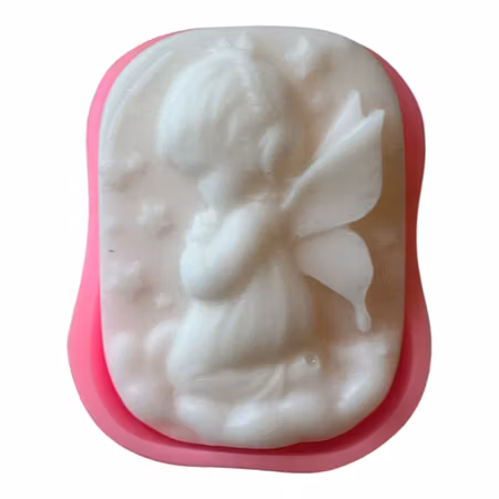 Ängel silikon Tvåltillverkning 7x5x2 cm