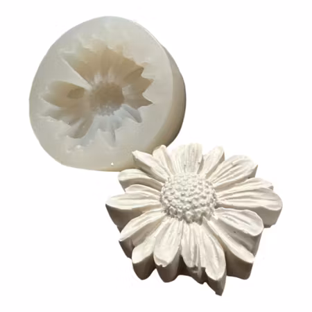 Silikonform tusensköna 5,5x5,5 cm