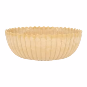 Skål Romantik Gul återanvänd plast Ø25cm