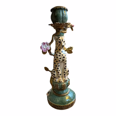 Ljusstake Leopard 26cm