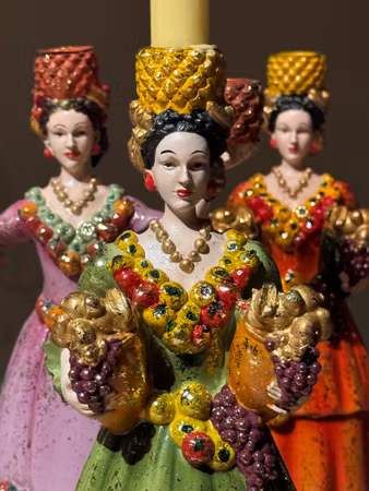 Ljusstake Frida Frukt Grön 36cm