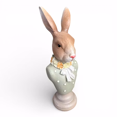 Kanin byst dam 19 cm