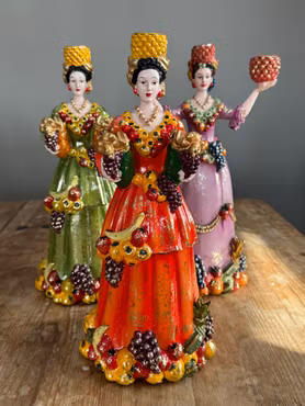 Ljusstake Frida Frukt Orange 36cm