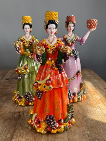 Ljusstake Frida Frukt Orange 36cm