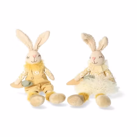 Dekoration Kaniner Morot Mix 37 cm