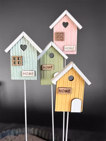 4 st STICKS SOMMARHUS B5CM H7CM