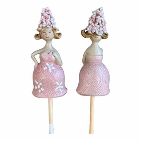 2 st STICKS BLOMFLICKOR H6,5CM