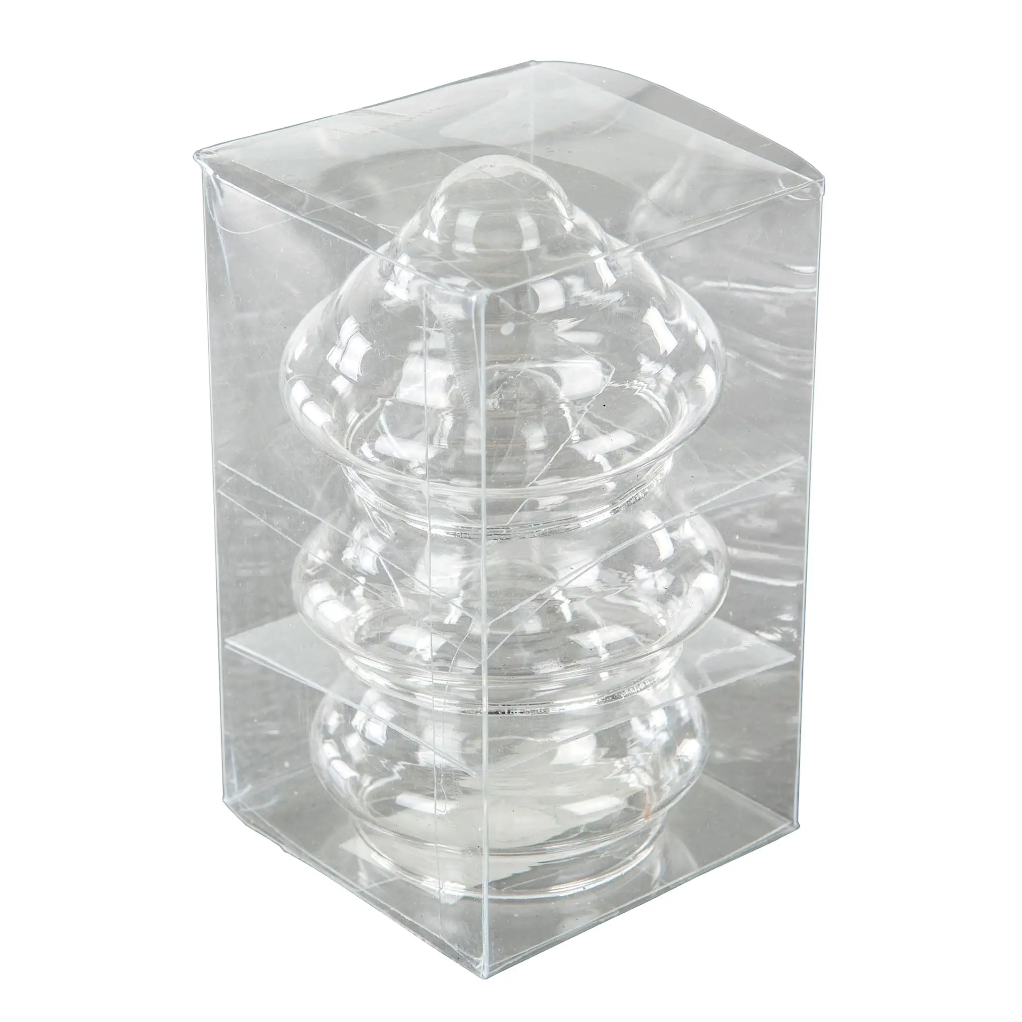 Flytkopp För Värmeljus Glas Ø7 cm 3-pack