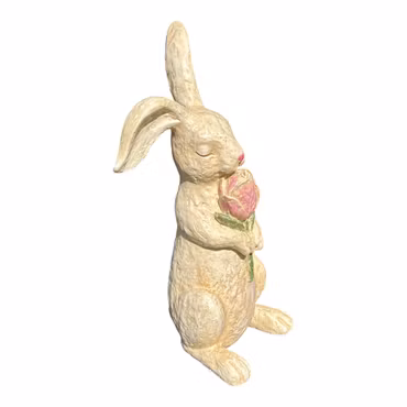 Hare Milly Blommor Poly 10,5x12,5x29cm