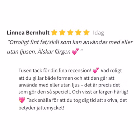 Magnetisk ljusstake/skål