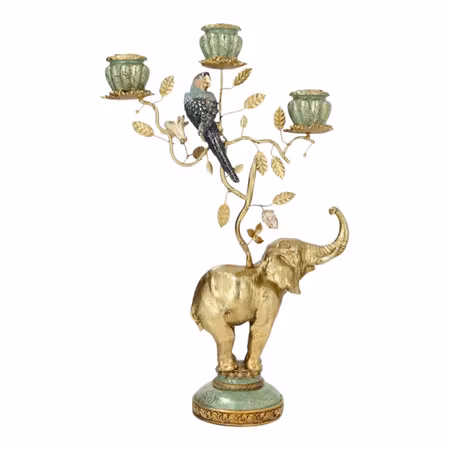 Ljusstake Elefant 46 cm