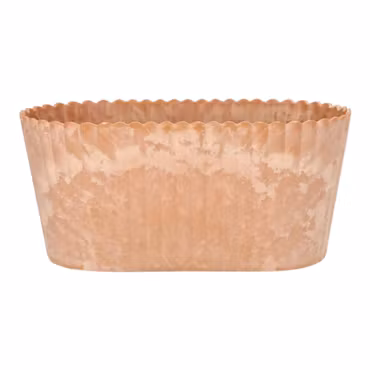 Kruka Romantik orange 24x13x11 cm