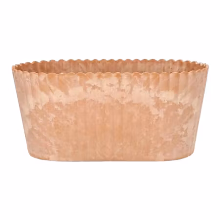 Kruka Romantik orange 24x13x11 cm