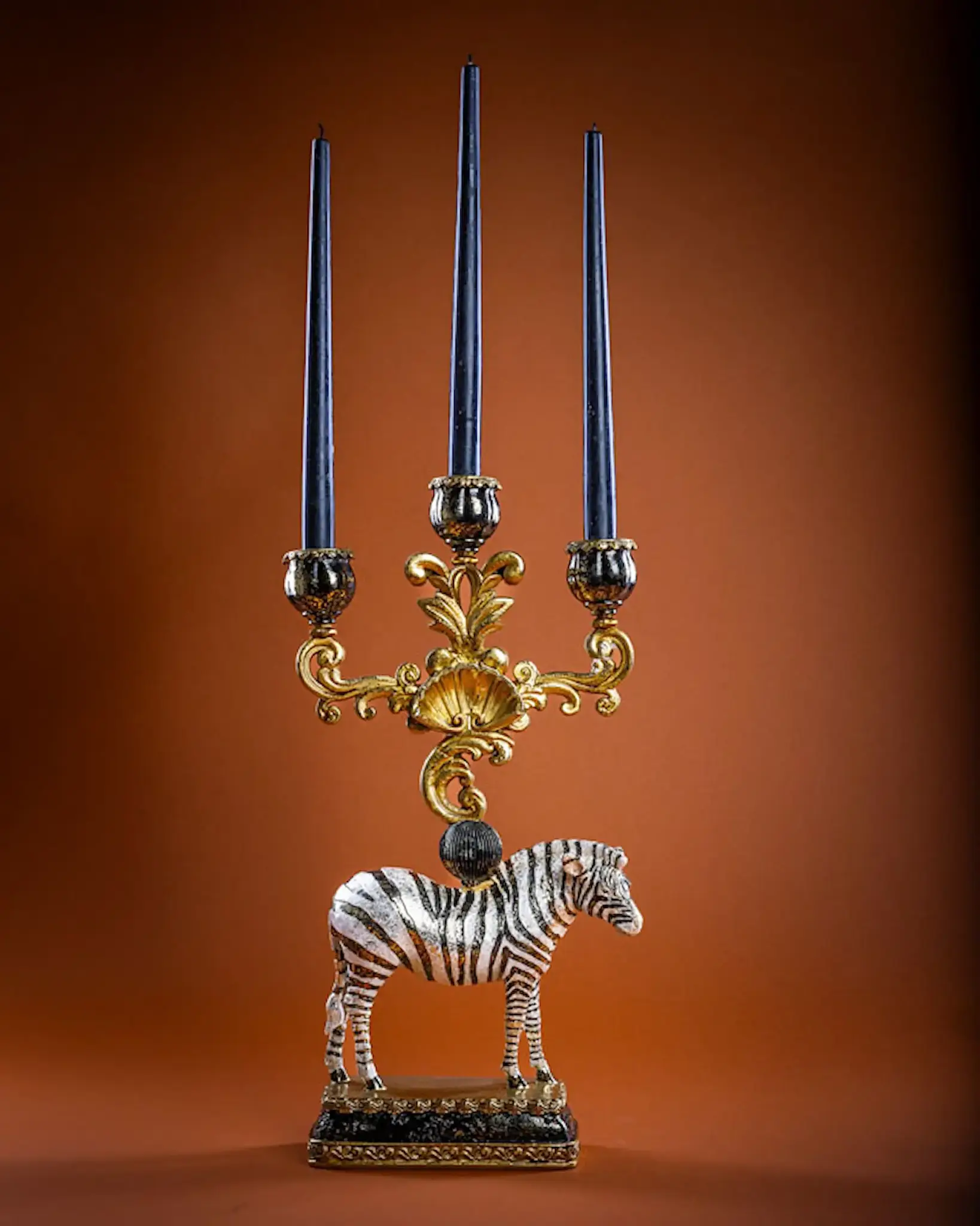Ljusstake Zebra 43 cm