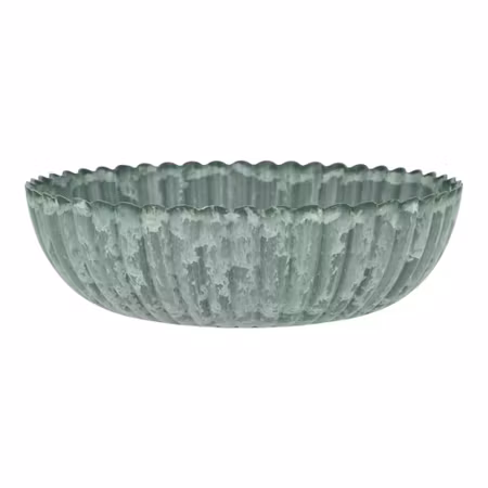 Skål Romantik grön återanvänd plast 30 cm