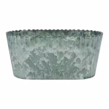 Kruka Romantik grön återanvänd  plast 24 cm