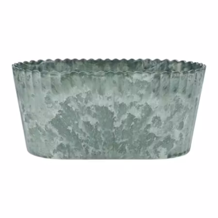 Kruka Romantik grön återanvänd  plast 24 cm