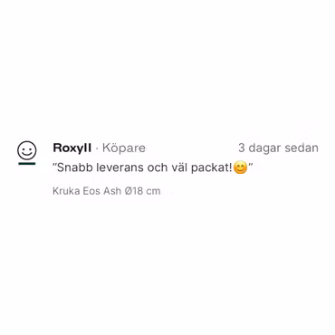 Kruka Eos Ash Ø18 cm