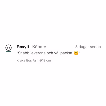 Kruka Eos Ash Ø18 cm