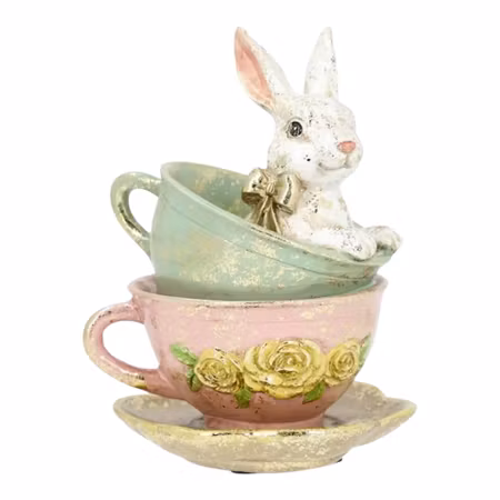 Mint & Rosé – Kanin i kaffekopp