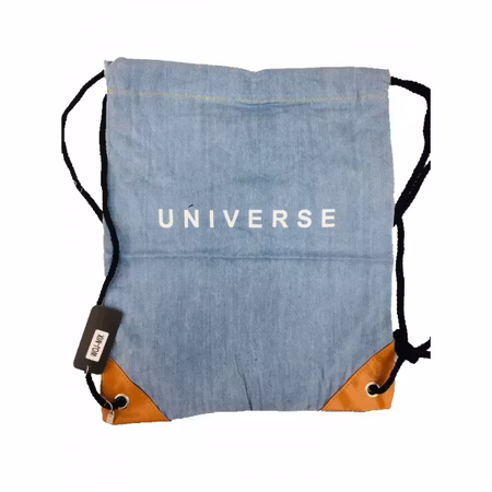 Gympapåse Jeanstyg/Denim - 'UNIVERSE'