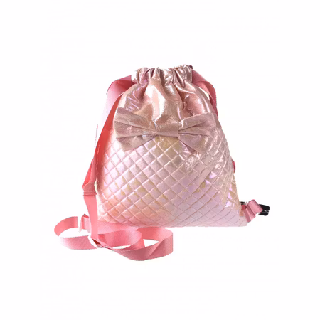 Gympapåse med Rosett - Ljusare Rosa