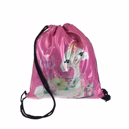 Gympapåse med Lama Motiv - Rosa/Lila