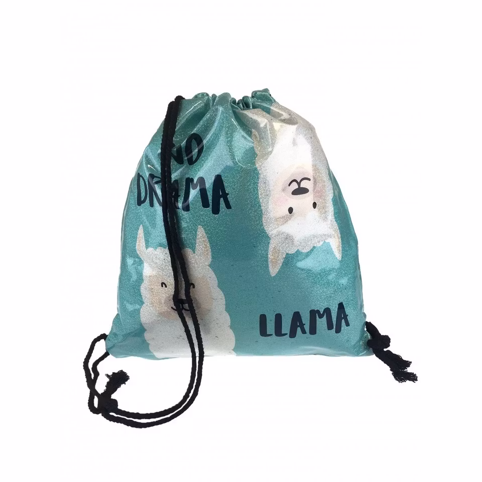Gympapåse med Lama - Grön/Blå