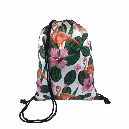 Gympapåse med Flamingos och Blommor
