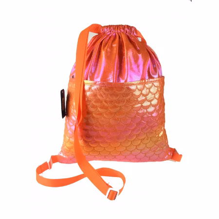 Färgglad Orange Gympapåse - Praktisk och Stilfull