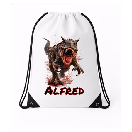 Gympapåse T-rex frontattack (+eget namn)