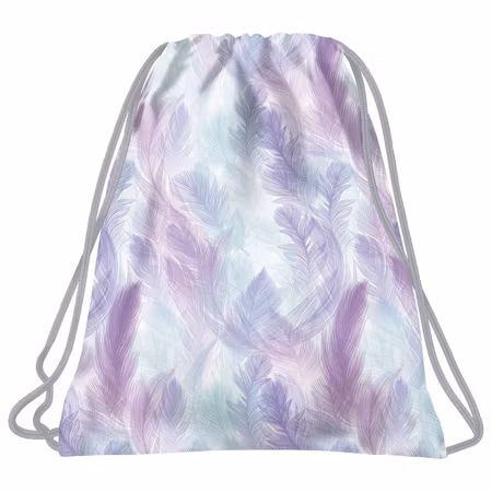 Gympapåse 'Fjädrar' rosa/lila/blå/vit