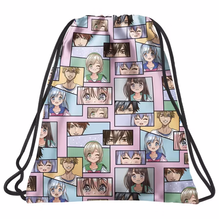 Gympapåse i Pastellfärger Inspirerad av Manga