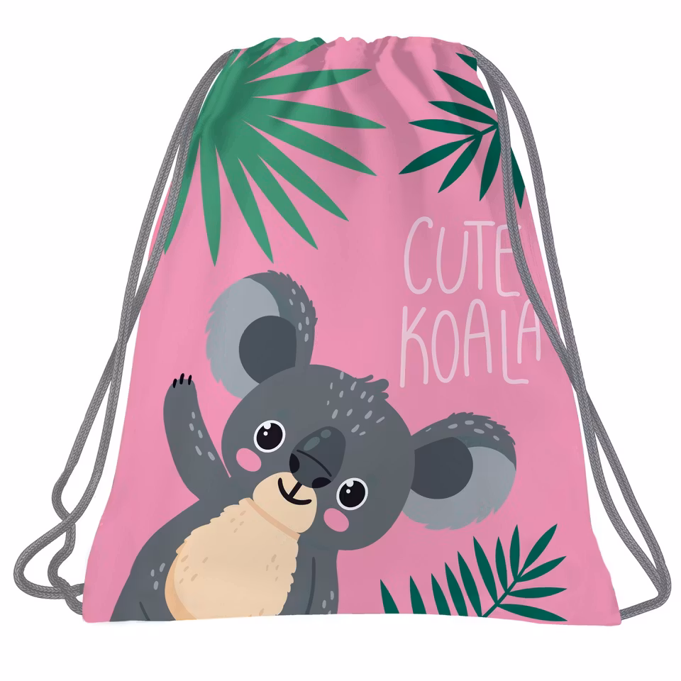 Rosa gympapåse med Koala