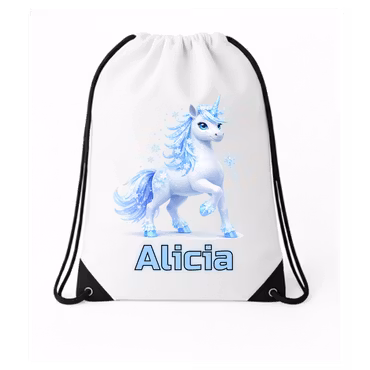 Personlig Gympapåse – Unicorn Is & snö